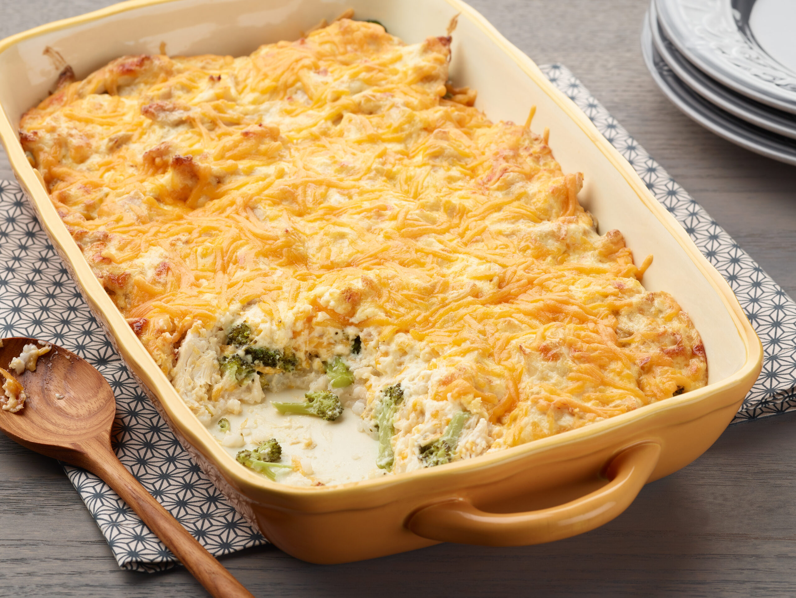 Cheesy Broccoli Chicken Casserole